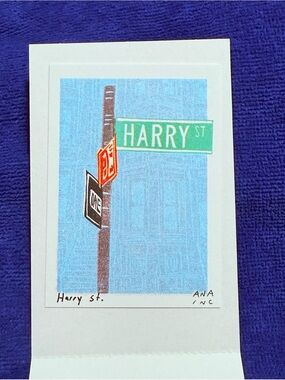 Harry Styles MSG Harry St. Ana Inciardi mini print rare NYC pop up Vending machi